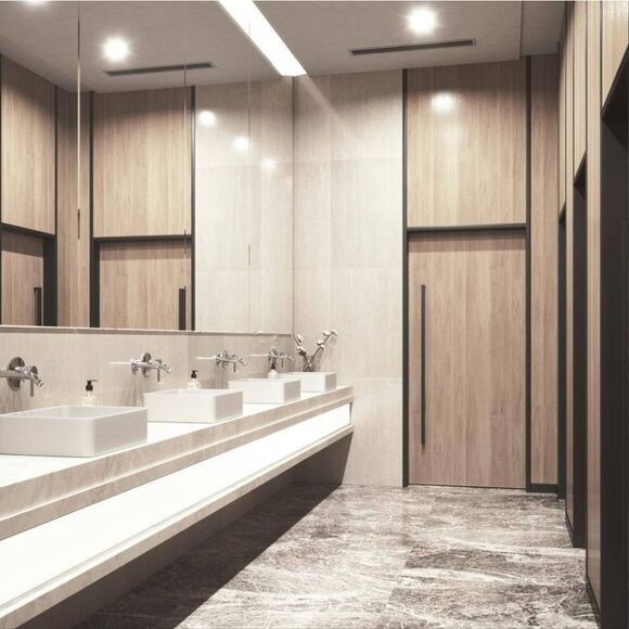 NEW * VIGO VG05001CH Olus Single-Handle Wall Mount Bathroom Faucet in Chrome - Picture 8 of 16